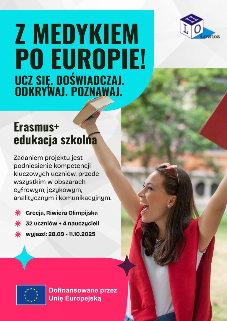 Rusza nowy projekt Erasmus+ „Z MEDYKIEM PO EUROPIE”