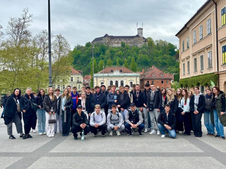 Wycieczka klas 3d i 3e do Słowenii